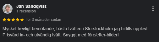 Omdöme från en Carmee-kund